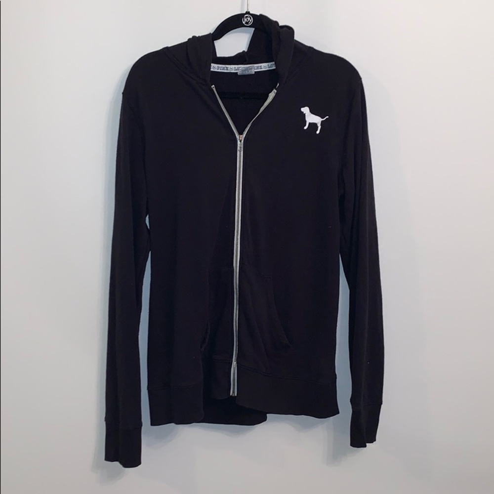 Full zip pink jacket
